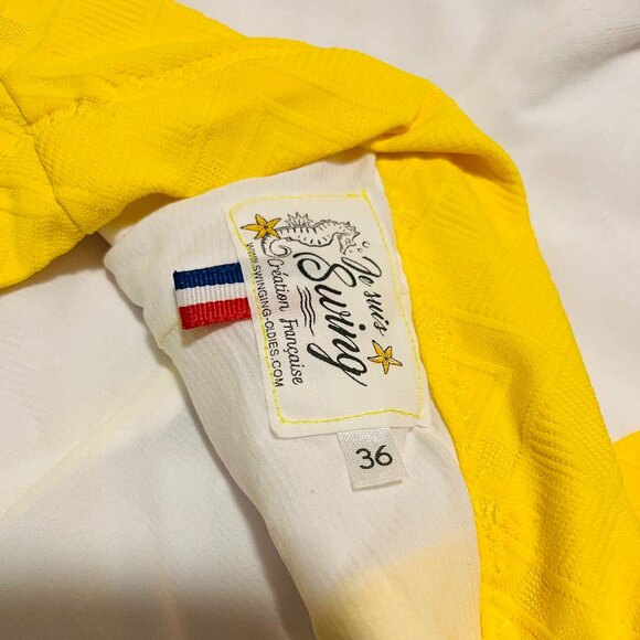 NWOT Pinup French Designer Swimsuit, Unworn size US Small / European 36 - Picture 6 of 7